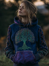 Vintage Hoodie mit keltischem Knoten für Frauen